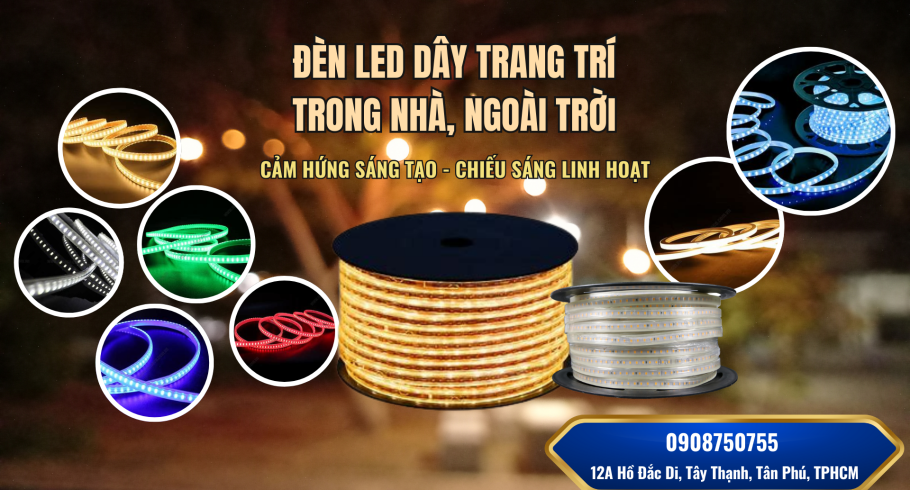 ĐÈN LED DÂY CHIẾU SÁNG