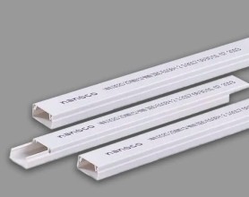 Nẹp luồn dây điện dạng vuông NNV1750M 170cm