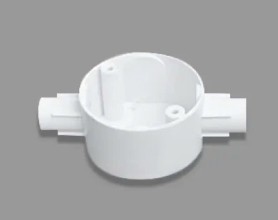 Hộp nối tròn NPA66321 2 ngã thẳng