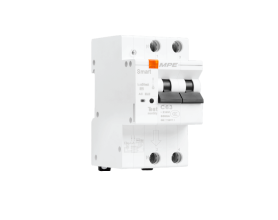 Cầu dao bảo vệ dòng rò, quá tải thông minh RCBOS 2 cực, 63A, 30mA, 6kA mã RCBOS-263/30