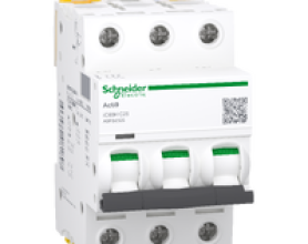CẦU DAO TỰ ĐỘNG iC60L - MCB 3P, 15kA ,400V, 20A, Mã A9F94320