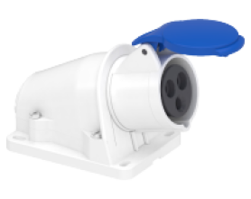 Ổ cắm nổi IP44 2P+E 230V 16A MÃ PKF16W423