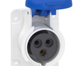 Ổ cắm âm dạng thẳng IP44 2P+E 230V 16A PKF16G423