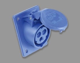 Ổ cắm dạng nghiêng F415-6 5 CỰC IP44