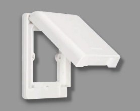 Wide_Type BS Mặt có nắp che mưa WBC8981SW Dùng cho công tắc