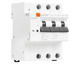 Cầu dao tự động thông minh MCBS 3 cực, 80A, 6kA mã MCBS-380