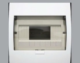 Nắp tủ điện + mặt kính 4 - 8 đường NDP108N