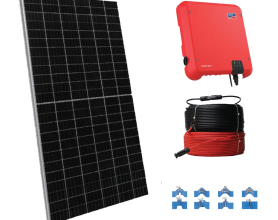 HỆ THỐNG ĐIỆN MẶT TRỜI 5.52 kWp 1 PHA (Gói bảo hành 5 năm)
