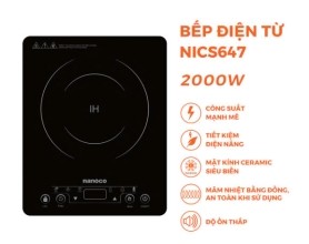 Bếp điện từ đơn, cảm ứng, 2000W (dòng mỏng)