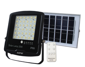 ĐÈN LED pha năng lượng mặt trời 100W ánh sáng vàng - trắng SFLD-100V-SFLD-100T