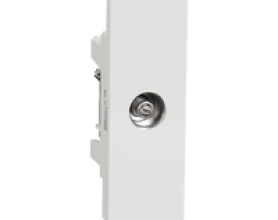  Ổ cắm angten TV, size S   M3T1TV75M_WE