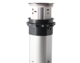 Ổ cắm âm bàn 3 ổ cắm đăng năng, Tích hợp 2 USB type A & type C, điều khiển Wifi TBS1/SC