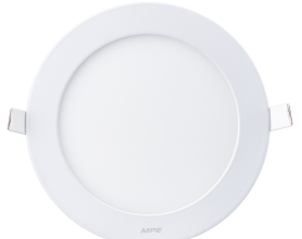 LED Panel âm trần hình tròn 12W, 3 chế độ màu điều khiển từ xa RPL-12/3C-RC