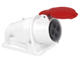 Ổ cắm nổi IP44 3P+E 400V 32A MÃ PKF32W434