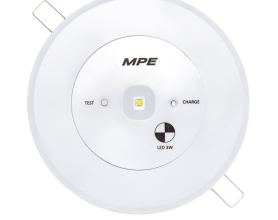 Đèn Led downlight âm trần khẩn cấp 3W mã EM-AT