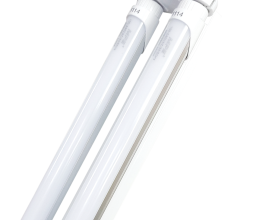 Bộ máng LED Tube nhôm 2x10W 0.6m ánh sáng trắng/vàng MLT-210T/V