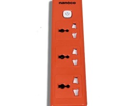 Ổ cắm có dây Nanoco NES3320-5  3 ổ cắm đa năng + 1 công tắc 5m