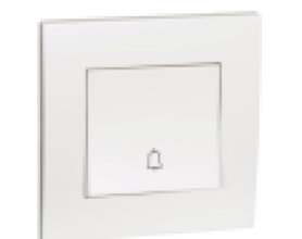 Bộ nhấn nút chuông 10A trắng KB31BPB_WE_G19 