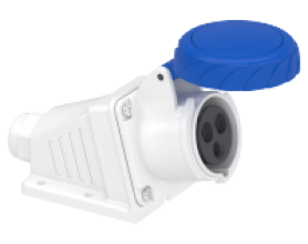 Ổ cắm nổi IP67 2P+E 230V 16A MÃ PKF16W723