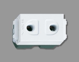 Wide_Ổ cắm đơn các loại WEG1090SW Ổ CẮM TRÒN