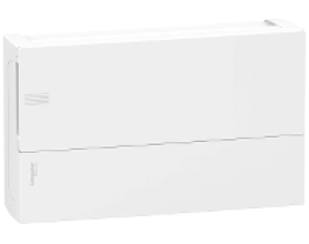 TỦ ĐIỆN NHỰA NỔI RESI9 MP CỬA TRẮNG  376x228x101.5 MÃ MIP12118
