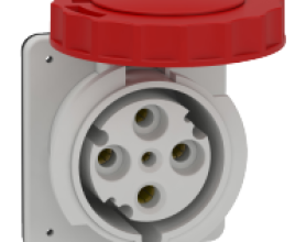 Ổ cắm âm dạng thẳng IP67 3P+E 400V 63A MÃ 81682