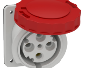 Ổ cắm âm dạng nghiêng IP67 3P+E 400V 63A MÃ 81282