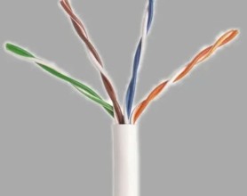Dây cáp mạng_CAT5E NC5E-U10W Không chống nhiễu, 10% đồng
