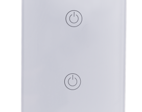 Mặt 2 công tắc, điều khiển Zigbee SW2/ZB