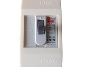 CẦU DAO ĐIỆN MCCB (APTOMAT) Loại khối 2 pha 1,5kA 6A - mã BS32c w/c (có vỏ)