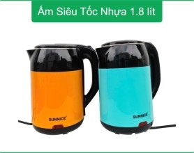 Ấm siêu tốc nhựa 1.8 lít Sunnice