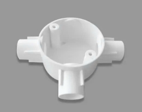Hộp nối tròn NPA67321 ngã 3 phi 32