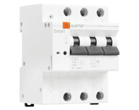 Cầu dao tự động thông minh MCBS 3 cực, 80A, 6kA mã MCBS-380