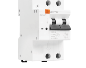 Cầu dao tự động thông minh MCBS 2 cực, 63A, 6kA mã MCBS-263
