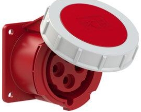 Ổ cắm dành cho Container F3242-3V Gắn âm, dạng thẳng