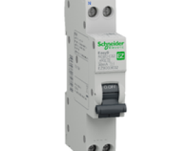 CẦU DAO TỰ ĐỘNG EASY9 - Slim RCBO Bảo vệ quá tải, 1P+N 4.5kA 30mA 32A [AC type]  EZ9D33632
