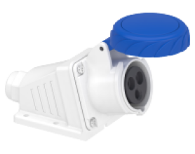 Ổ cắm nổi IP67 2P+E 230V 16A MÃ PKF16W723