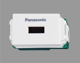 Wide_Ổ cắm USB WEF108107-VN 1 CỔNG MÀU TRẮNG