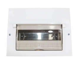 Tủ điện âm tường Nanoco NDP110 vỏ kim loại 5-10 đường