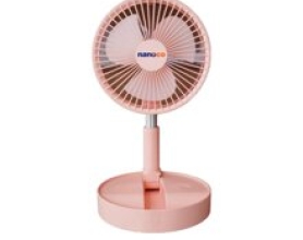 Quạt Sạc Điện Gấp Gọn Nanoco NFF1617P