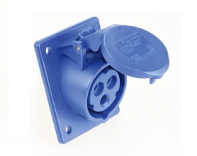 Ổ cắm âm loại không kín nước dạng nghiêng F413-6