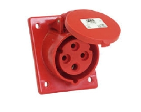 Ổ cắm âm loại không kín nước dạng nghiêng F414-6