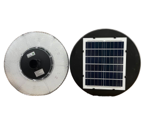Đèn đĩa bay năng lượng mặt trời kim cương - mã UFO 800 Ánh Sáng Vàng/ Trắng