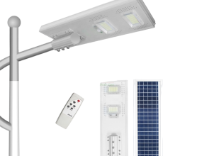 Đèn đường năng lượng mặt trời JD-19100. Công suất 100W