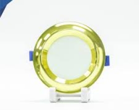 ĐÈN LED ÂM TRẦN MẶT CONG NANO GOLD 7W – ĐƠN SẮC - TLC-ANG-VV-7W
