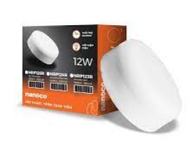 Đèn Panel ốp nổi tràn viền 12W trung tính Nanoco NRP124R