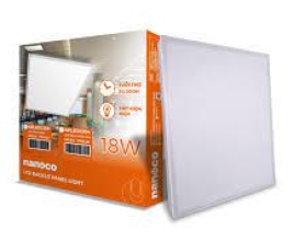 Đèn LED Backlit panel office 30x30cm 18W sáng trắng 6500K Nanoco NPLB30306