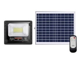 Đèn pha led năng lượng mặt trời JD8840L, công suất 40w