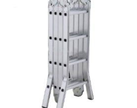 Thang nhôm gấp 4 đoạn Nakata TY-404 - Hàng chính hãng