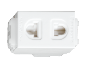 Ổ CẮM ĐƠN CÓ MÀN CHE - WEV1081-7SW